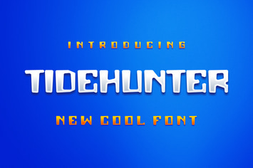 Tidehunter Font