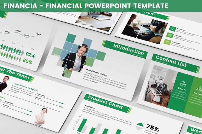 Financia - Financial Powerpoint Template