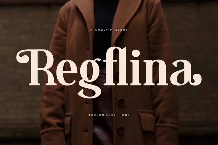 Regflina Modern Serif Font