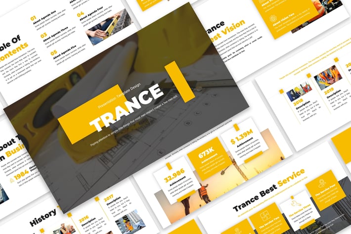 Trance - Business Template Prensentation