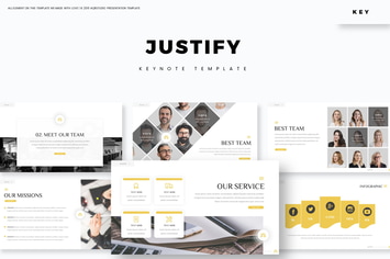 Justify - Keynote Template