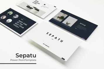 Sepatu - Powerpoint Template