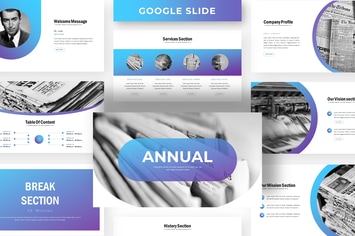 Annual - Business Google Slide Template