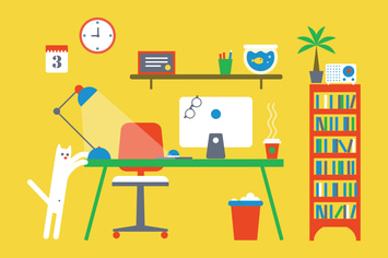 Home Office Clipart