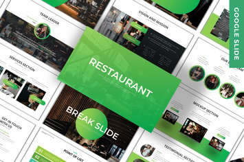 Restaurant - Business Google Slide Template