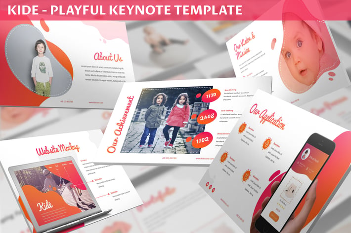 Kide - Playful Keynote Template