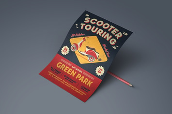 Scooter Tour Flyer
