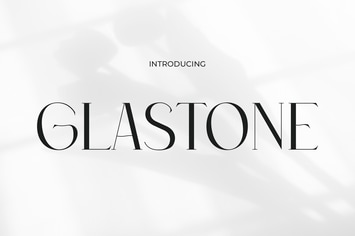 Glaston - Modern Elegance and Beauty Font