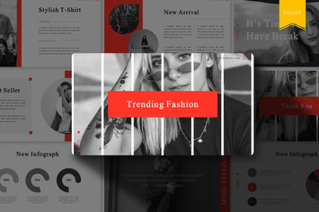 Trending Fashion | Google Slides Template