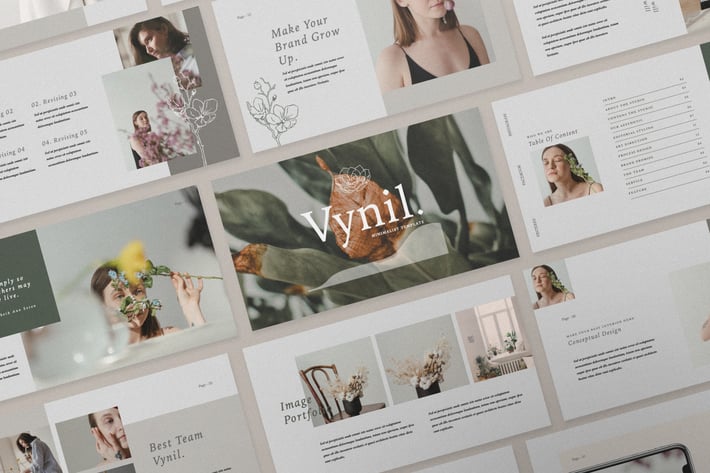 Vynil Minimalism Presentation