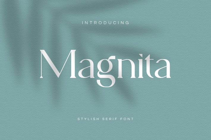 Magnita Serif Font