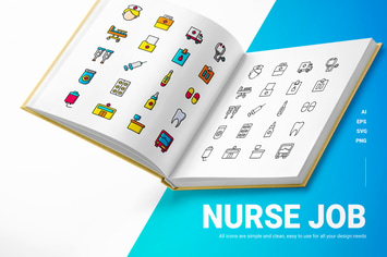 Nurse Job - Icons
