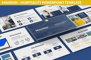 Mansion - Hospitality Powerpoint Template