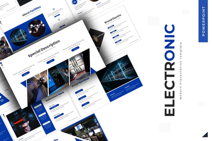 Electronic - Powerpoint Template