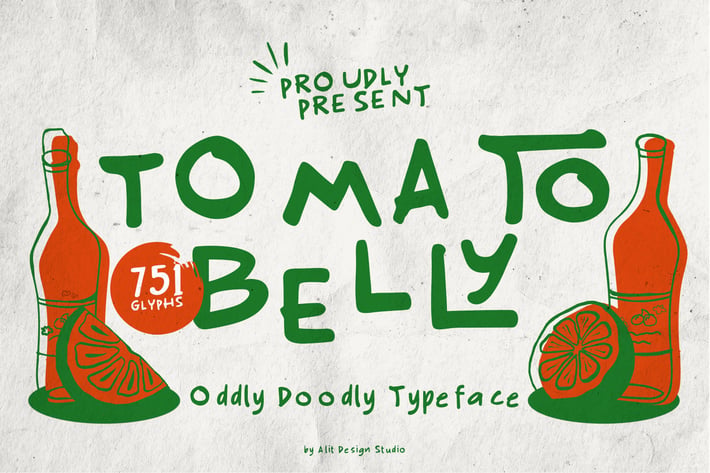 Tomato Belly Typeface