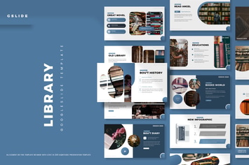 Library - Google Slides Template