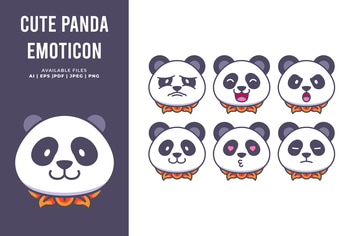 Cute Panda Emoticon