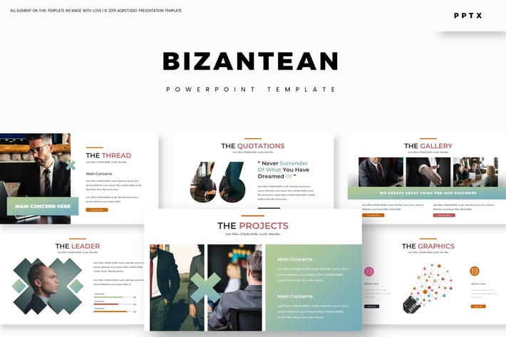 Bizantean  - Powerpoint Template