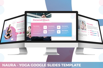Naura - Yoga Google Slides Template