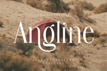 Angline Elegant Ligature Serif