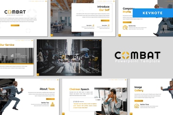 Combat - Business Keynote Template