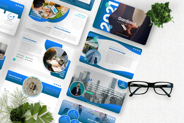 Gardana - Digital Marketing Keynote Template