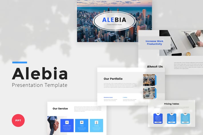IT Solution PowerPoint Template