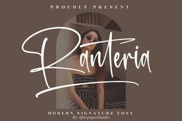Ranteria Modern Signature Font
