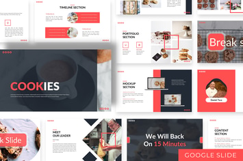 Cookies  - Business Google Slide Template