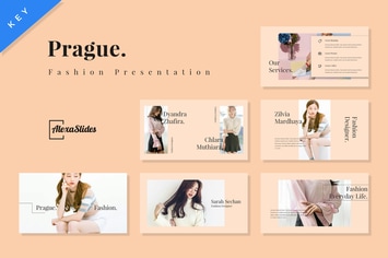 Prague - Fashion Keynote Presentation Template