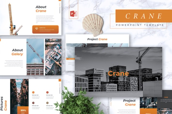CRANE - Construction Powerpoint Template