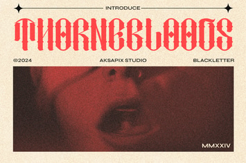 Thornebloods - Blackletter Font