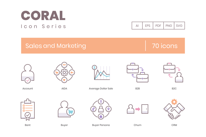 Sales Line Icons