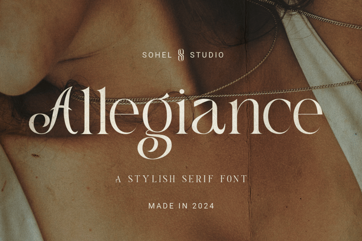 Allegiance - Modern Classic Elegant Serif 