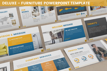 Deluxe - Furniture Powerpoint Template