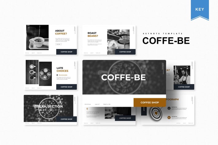 Coffe - Be | Keynote Template