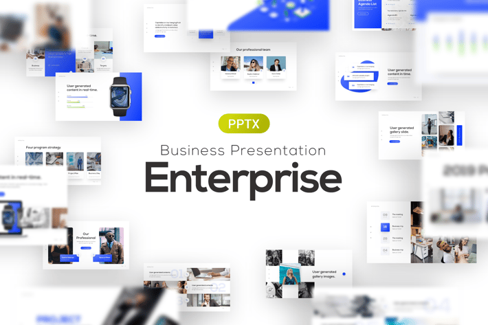 Enterprise Business Corporate PowerPoint Template