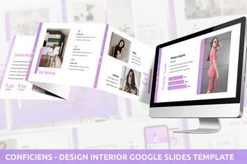 Conficiens - Design Interior Google Slides