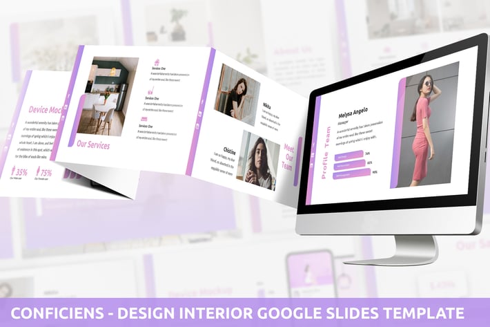 Conficiens - Design Interior Google Slides