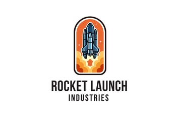 Rocket Launch Industries Logo Template