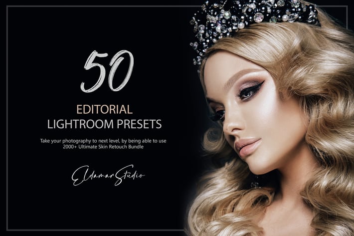 50 Editorial Lightroom Presets