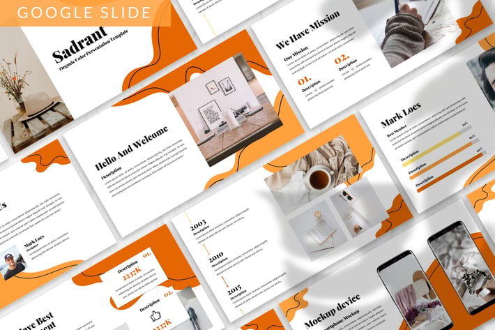 Sadrant - Creative Google Slide Template