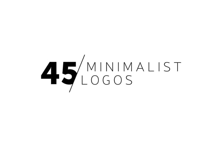 45 Minimalist Logos
