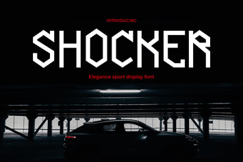 Racing Font - Shocker
