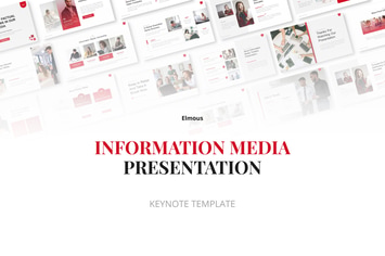 Information Media Keynote Presentation Template