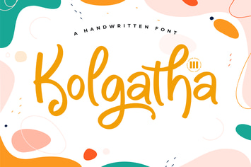 Kolgatha - A Handwritten Font