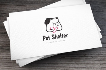 Pet Shelter Logo Template