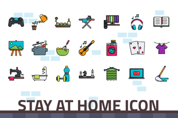 Stay at Home Icon