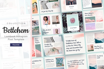 Betlehem - Instagram Post Template Keynote