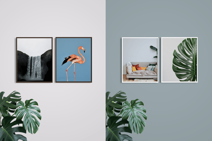 Minimalist Frame Mockup Pack 2